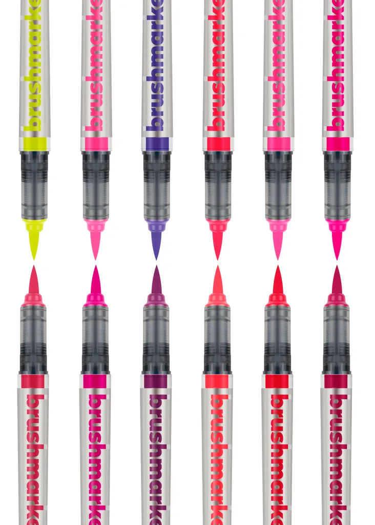 Karin Brushmarker Pro Set 12 Pezzi - Pennarelli Artistici Qualità Premium