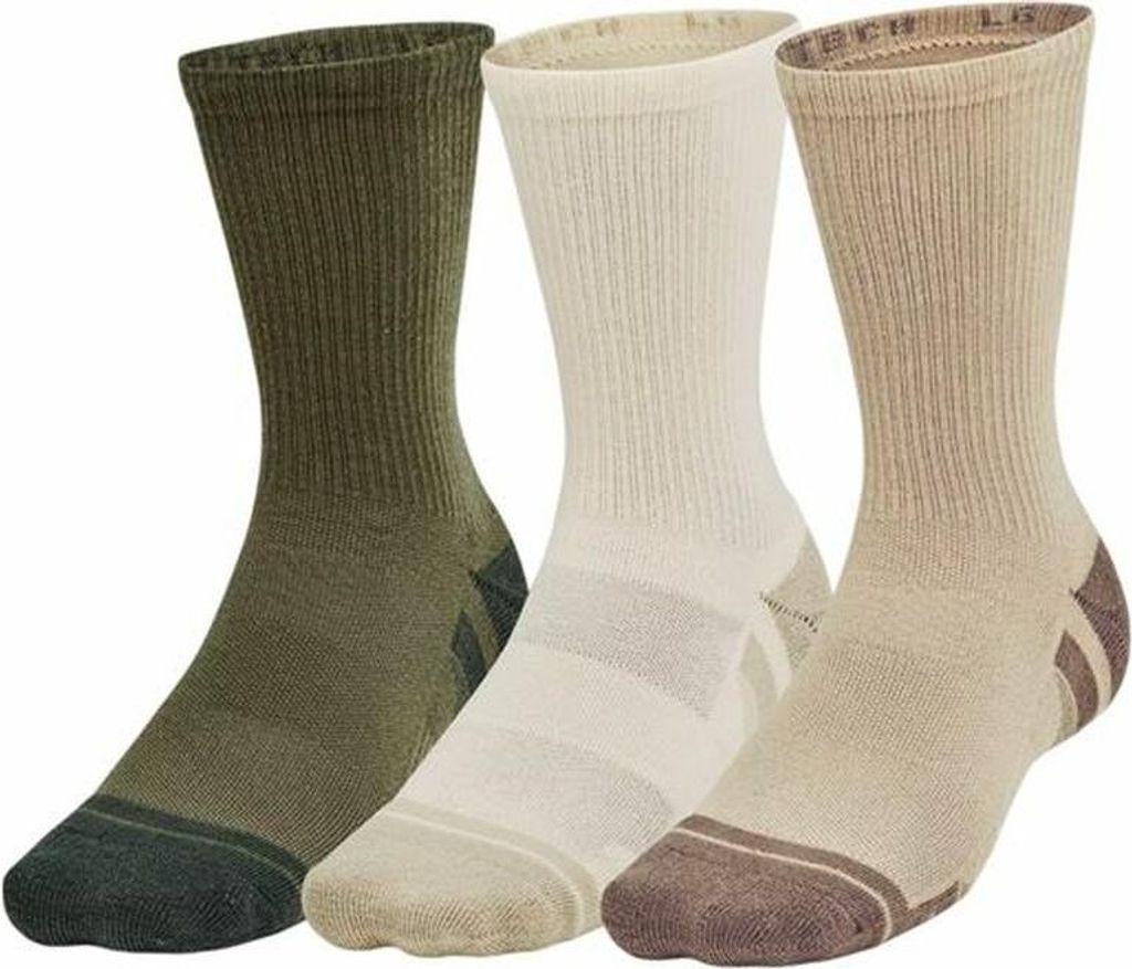Socken Under Armour Performance Braun 36-41 Fitness 3 Stücke