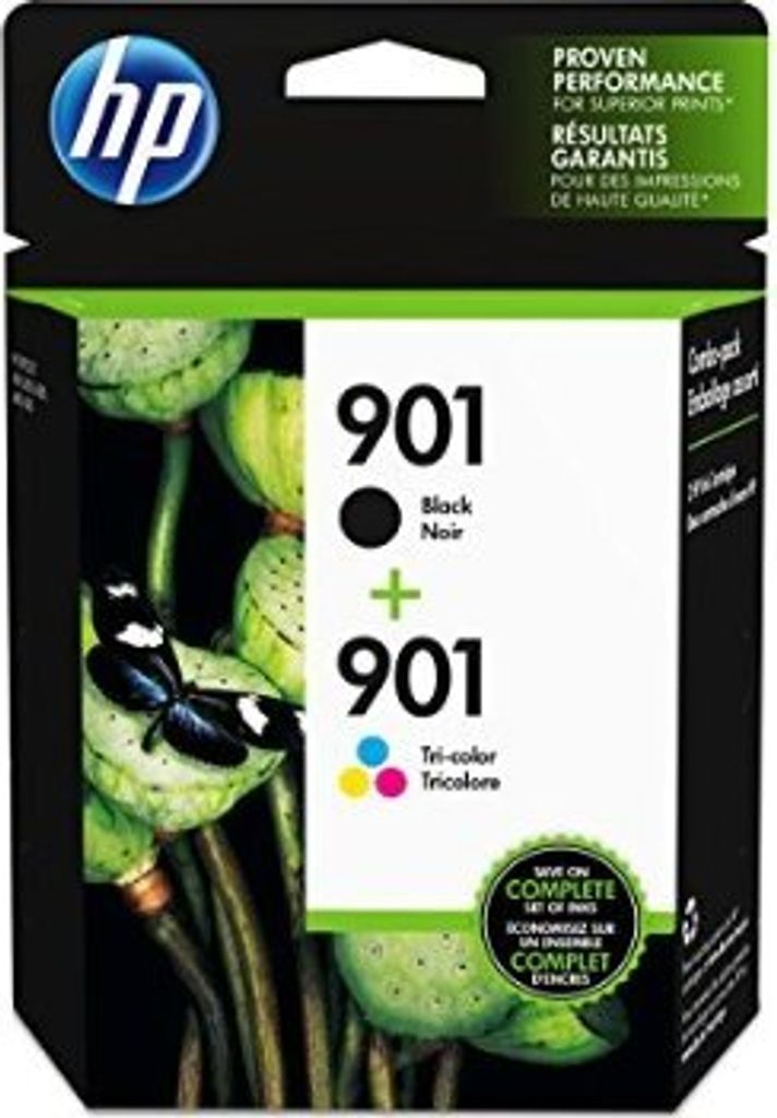 HP 901XL, Original, Tinte auf Pigmentbasis, Schwarz, Cyan, Magenta, Gelb, HP, HP OfficeJet 4500/J4580/J4680, Tintenstrahldrucker