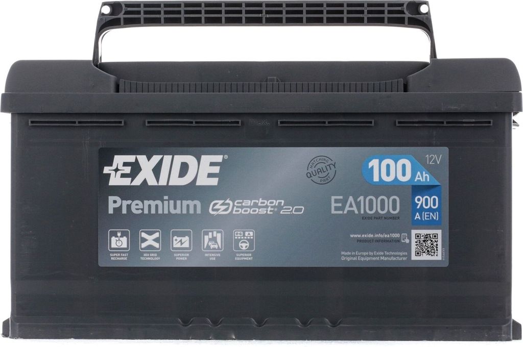 EXIDE Premium Starterbatterie 12V 100Ah 900A/EN B13 L5 für Produktbild 