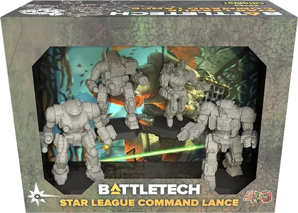 Ligue Stellaire Lance BattleTech : Pack de Commandement Haut de Gamme