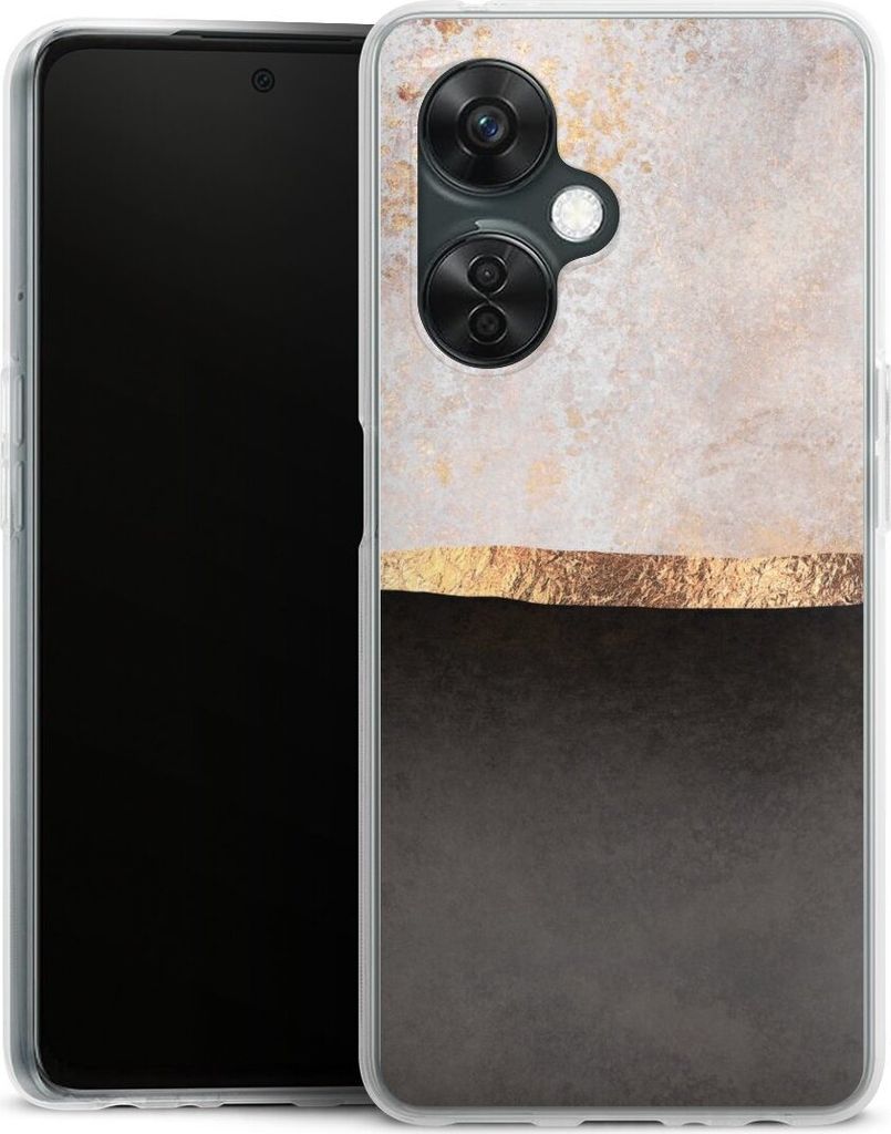 DeinDesign Handyhülle für OnePlus Nord CE 3 Lite 5G Silikon Hülle Case Smartphone Schutzhülle Abstrakt Black & White Trends