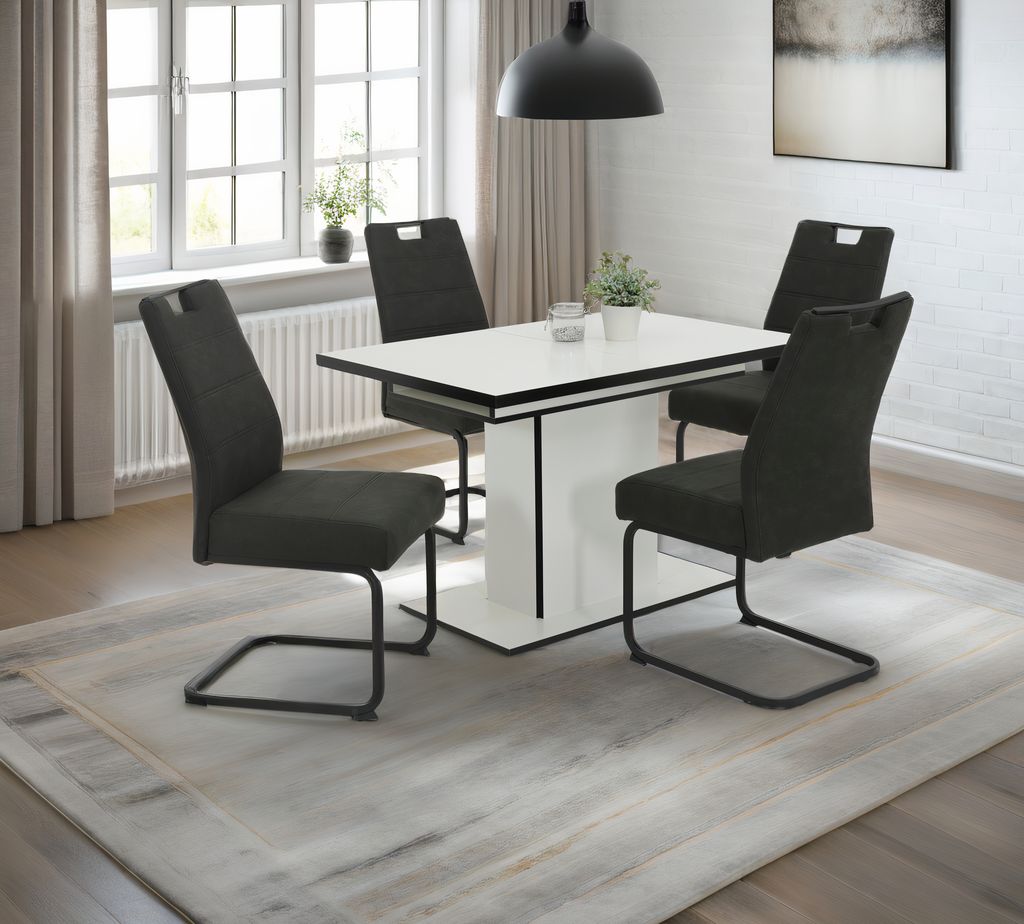 Hela Tische, 2er Set Freischwinger Stuhl Kerstin