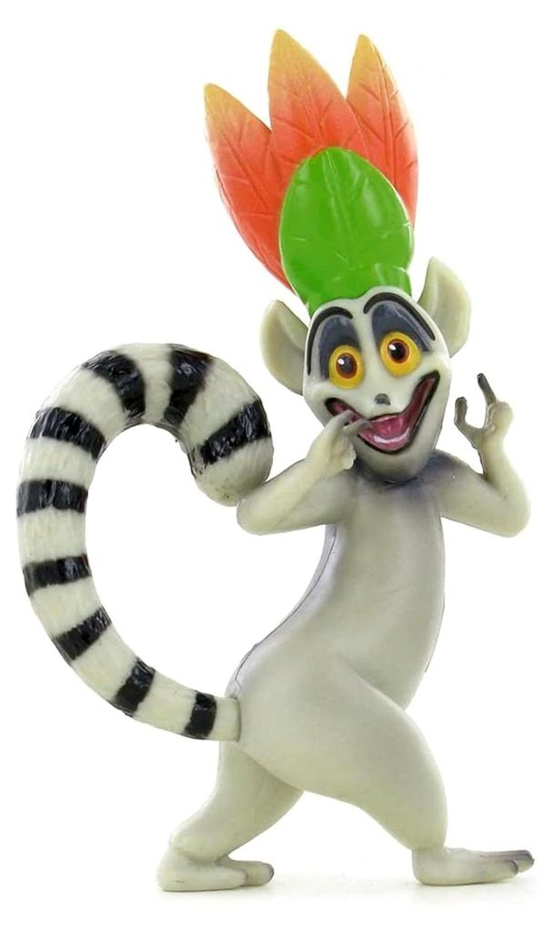 Madagascar Mini Sammelfigur Spielfigur King Julien 8 cm