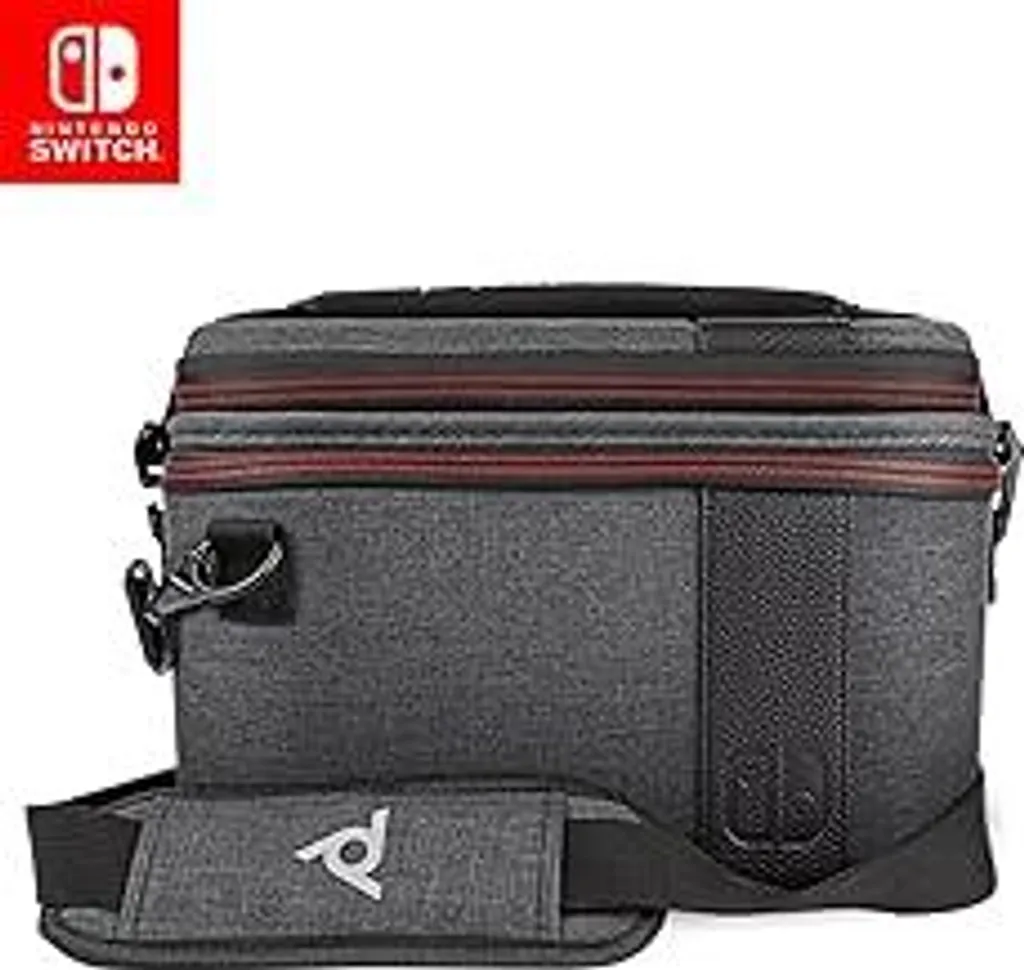 Custodia PDP Gaming Pull-N-Go Elite Nintendo Switch: 2-in-1 Grigio