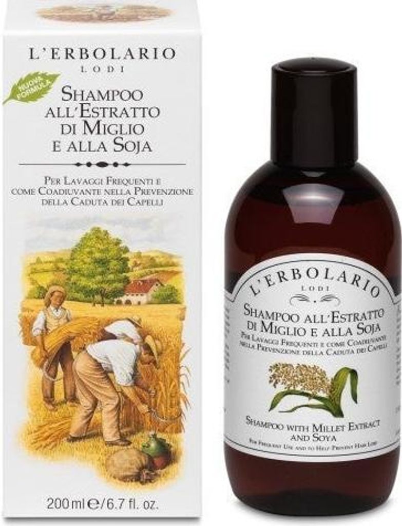 L'Erbolario HIRSE UND SOJA Shampoo