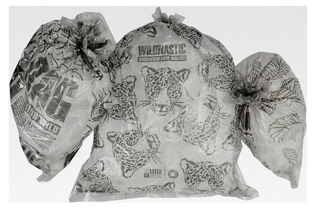 Wildbag Müllbeutel | 100% Wildplastik | 25 μm | 25 l | VE 225 Stück