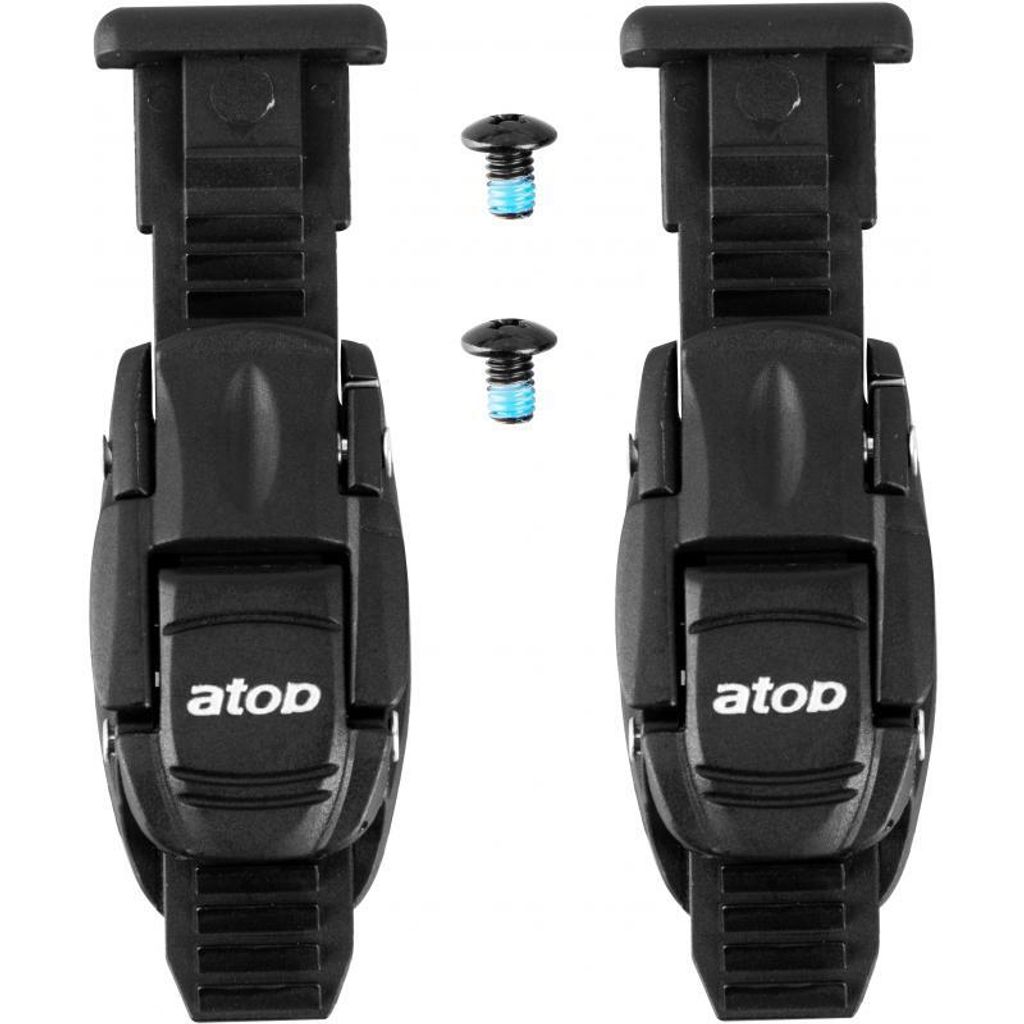Force Atop B-A01 2 Schnallen für Stiefel schwarz 94093