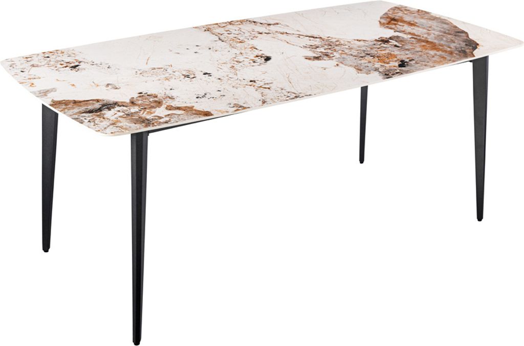 riess-ambiente Moderner Esstisch MILANO 160cm weiß Produktbild 