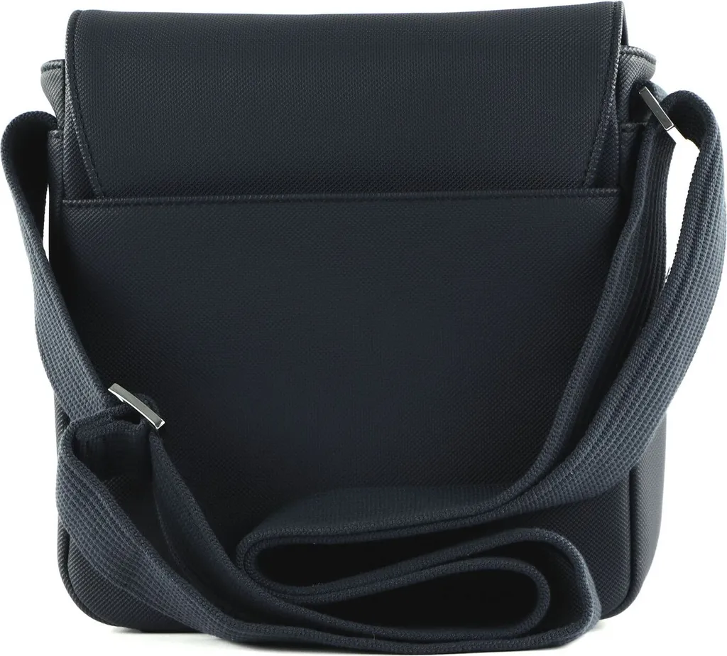 Borsa Uomo Lacoste Classic Flap Marine 166 - Design Funzionale - 3