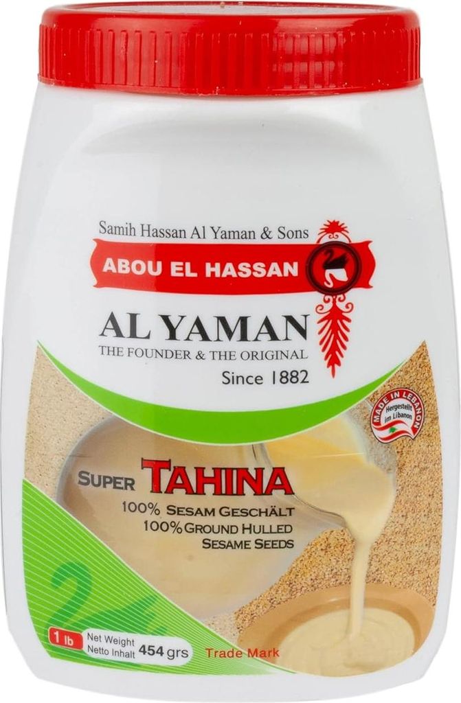 Al Yaman Sesampaste Tahina Tahineh (2x454g) Produktbild 
