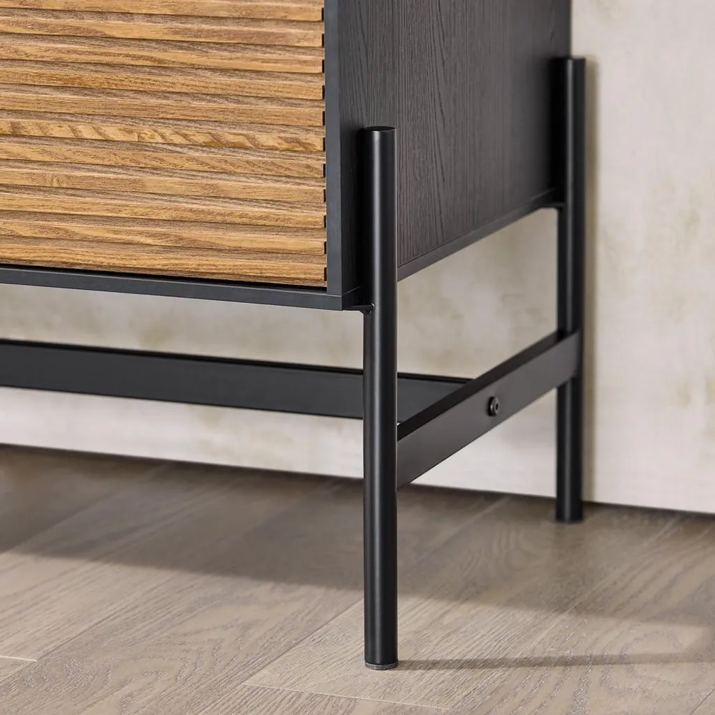 Optimiser votre Espace : Buffet Bas SoBuy 4 Portes pour Rangement Net - 9