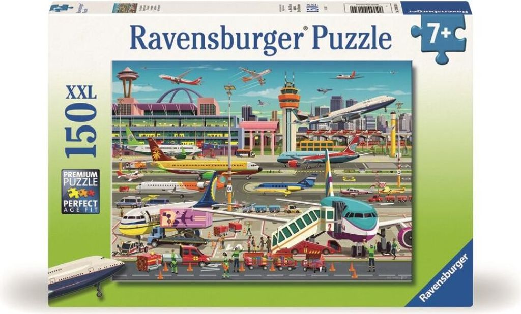 RAVENSBURGER Puzzle Flughafenverkehr XXL 150 dlks Produktbild 