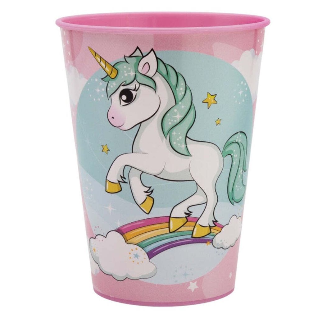 Gobelet en plastique licorne pour enfants 260ml Image du produit 