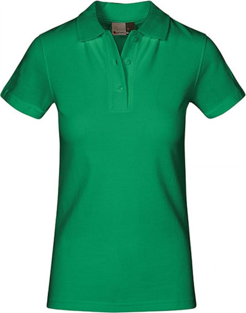 Superior Poloshirt Damen, Dunkelgrün, L