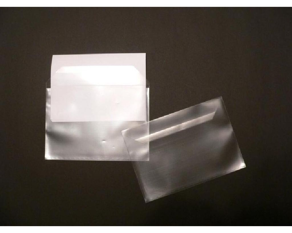 Briefumschläge Offset transparent C6 100 my haftklebend Produktbild 