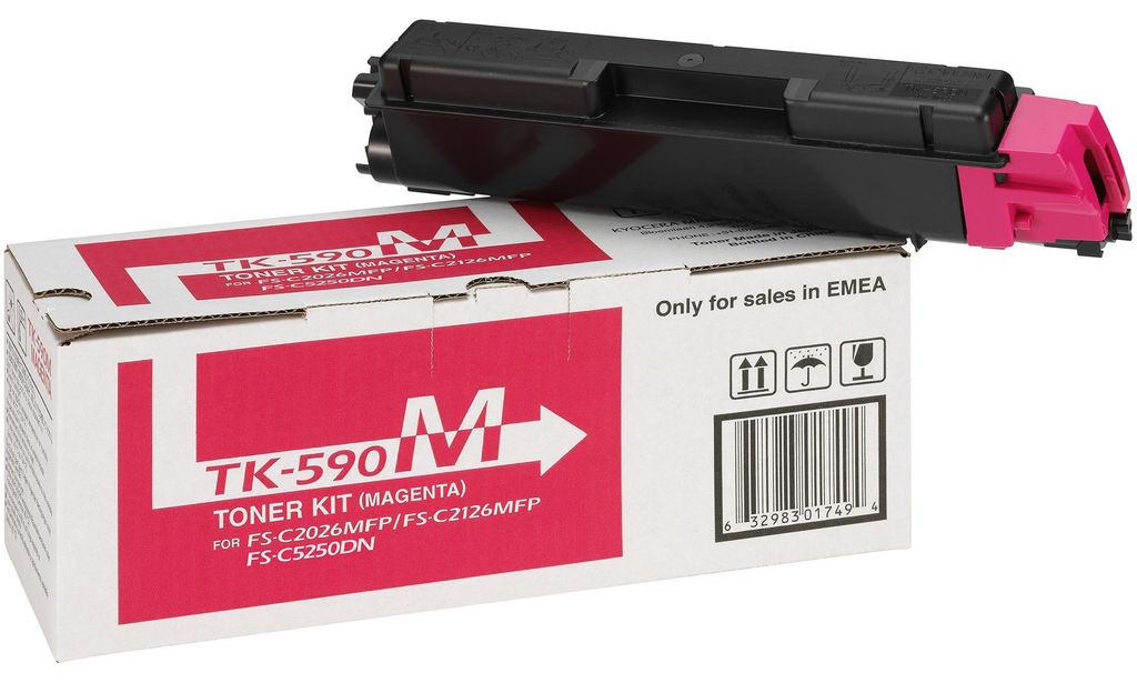 Kyocera Toner TK-590 M magenta Produktbild 