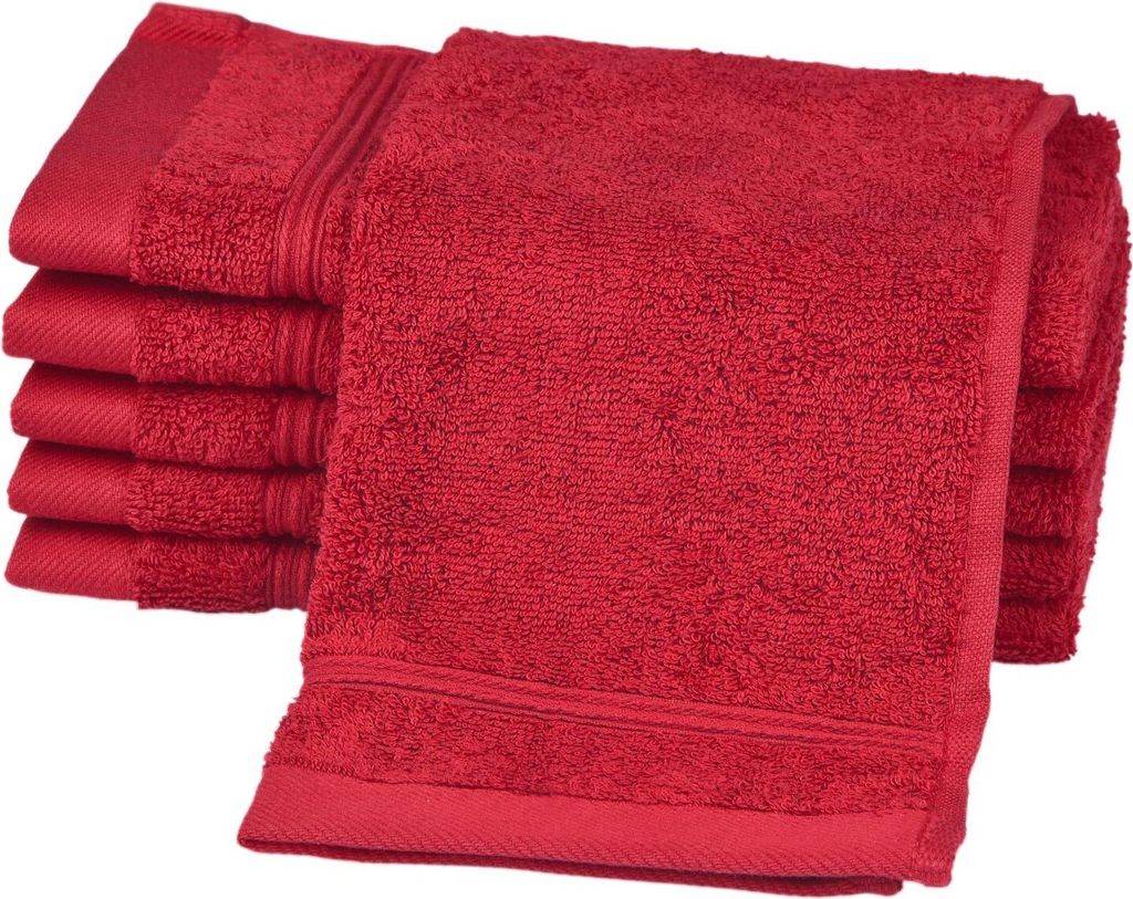 Ross Uni-Walk Handtücher Rubin Gästetuch 30x50 cm vino