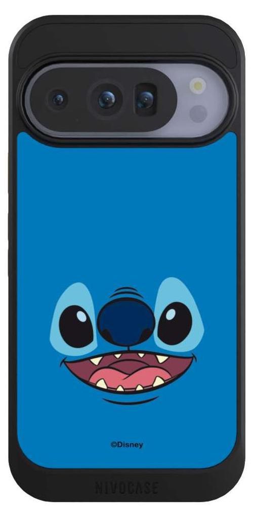 NIVOCASE Hülle für Google Pixel 10 Pro Handyhülle NIVOcore Case Schwarz Disney Offizielles Lizenzprodukt Lilo & Stitch