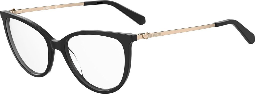 Love Moschino Mol588-807 Frau Mit Brille Schwarz  Schwarz Produktbild 