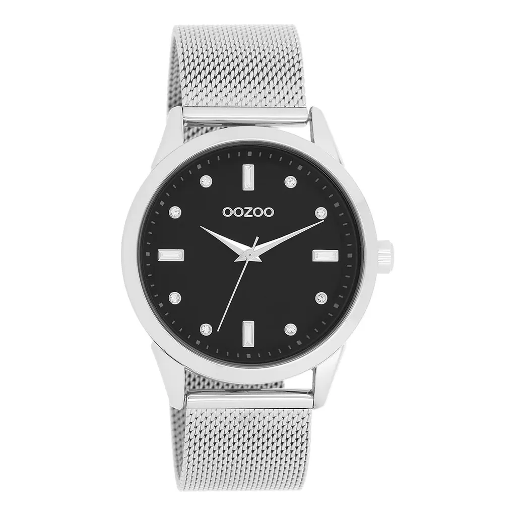 Montre Oozoo Argent Métal Vintage Series UOC11356 Quartz pour Femme