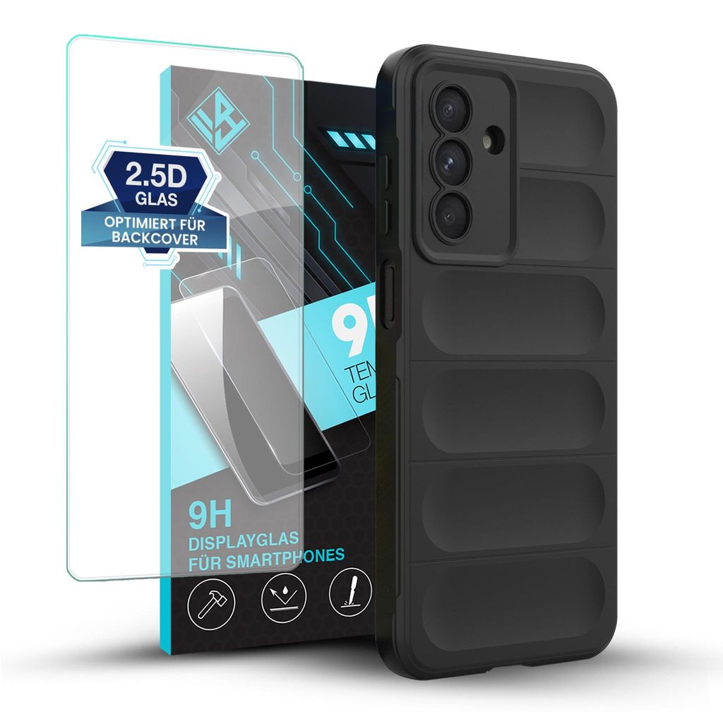 Handy Hülle für Samsung Galaxy A26 5G mit 9H Displayglas Produktbild 