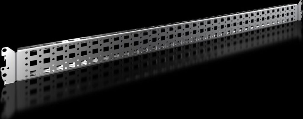 Rittal VX System-Chassis 23 x 64 mm B/H/T: 1000 mm