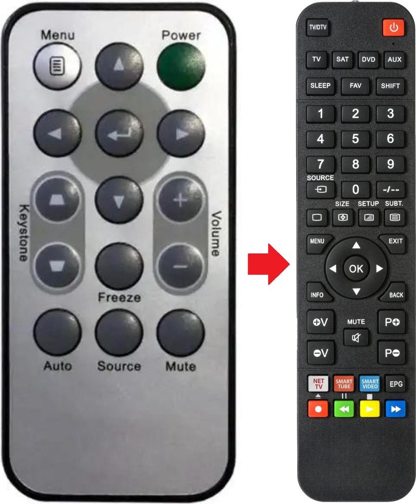 Fernbedienung passend für LG BX254SD | BX324 | BX324SD