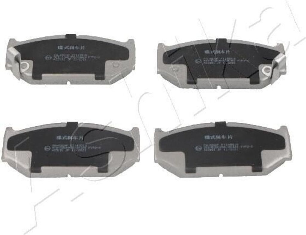 ASHIKA Bremsbeläge Satz Vorne für SUZUKI SWIFT III (MZ, EZ) 50-08-820