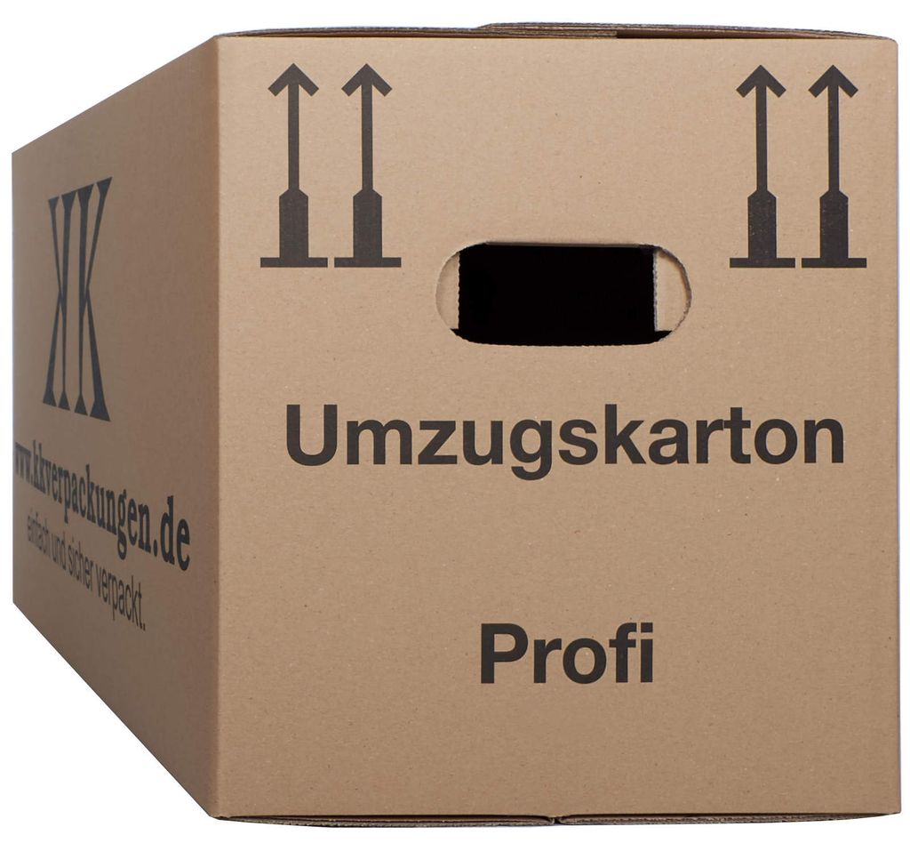 Umzugskartons Umzug Karton 2-wellig 45kg Profi Umzugskisten Movebox Bücherkarton
