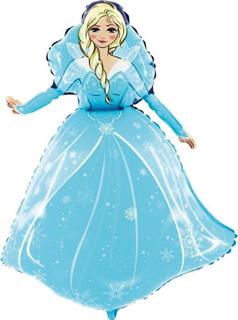 Tiffany Winter Princess Folienballon 21 1 Stk.