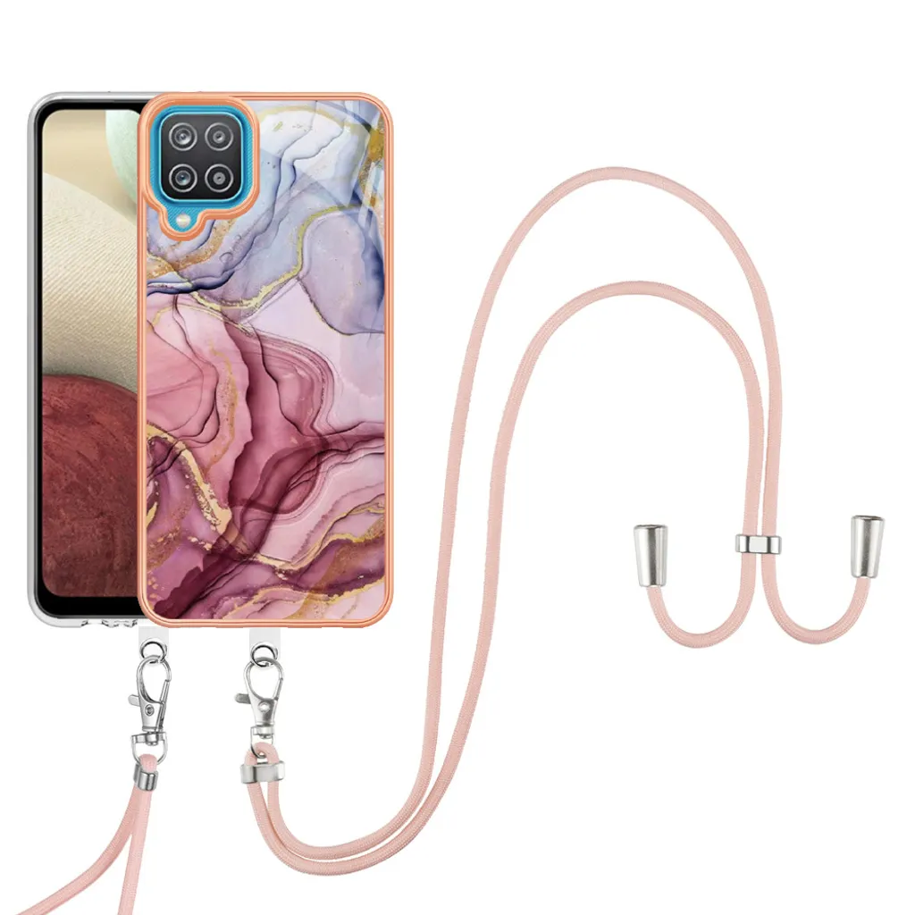 Cover con Laccio per Samsung A12 - Ideale per Genitori e Viaggi