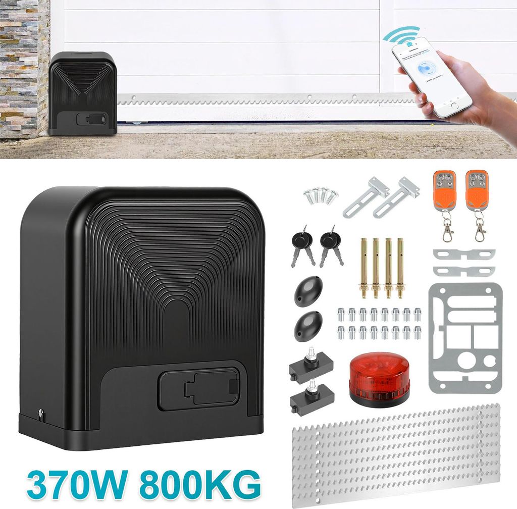 Zestaw napędu do bram przesuwnych Izrielar – silnik 370 W, Zdjęcie produktu 