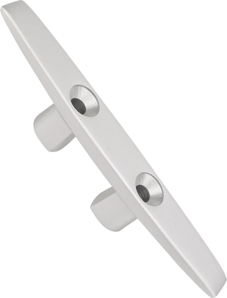 200mm Boot Dock Klampe mit Löchern Festmachen Klampen Aluminium Marine Poller Schiff Yacht Hardware