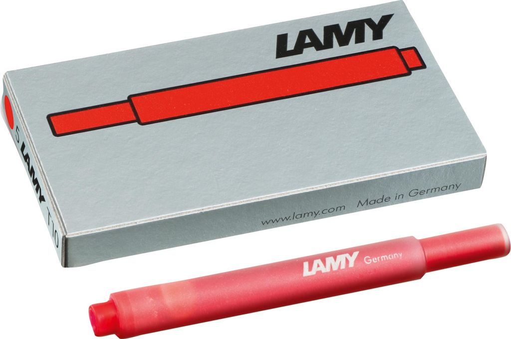 LAMY T10 - Rot - Rot - Füllfederhalter - Box - 5 Stück(e) Obrázok produktu 