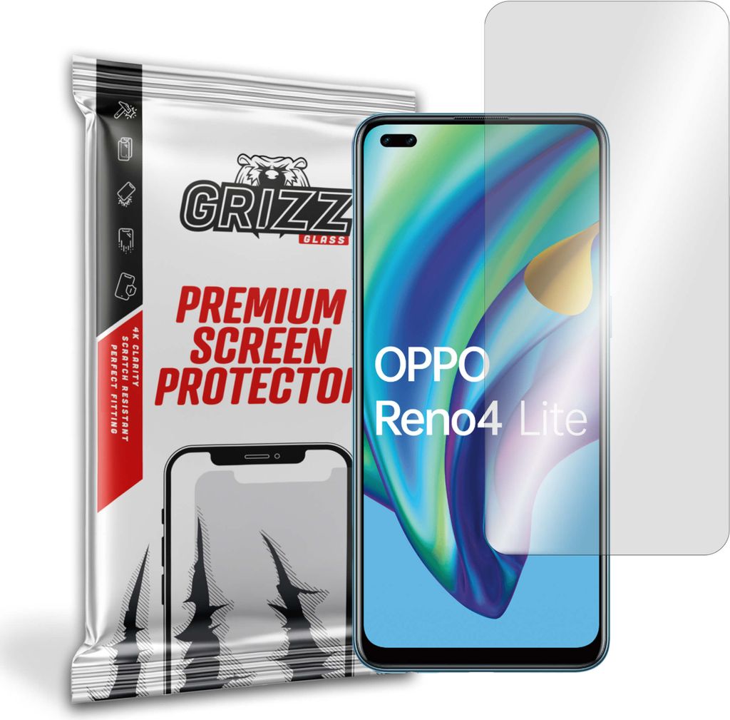 Hybridglas GrizzGlass für Oppo Reno 4 Lite Produktbild 