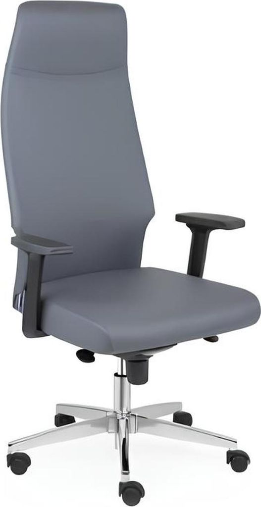 Büro Sessel grau Gaming Stuhl Bürostuhl Drehstuhl Chef Neu Sessel Textil neu