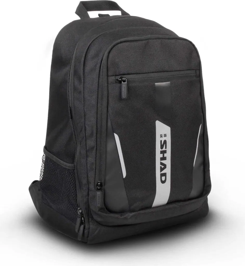 Sac à dos moto SHAD SL86 Noir de 26 Litres - Équipement Pilote Ergonomique