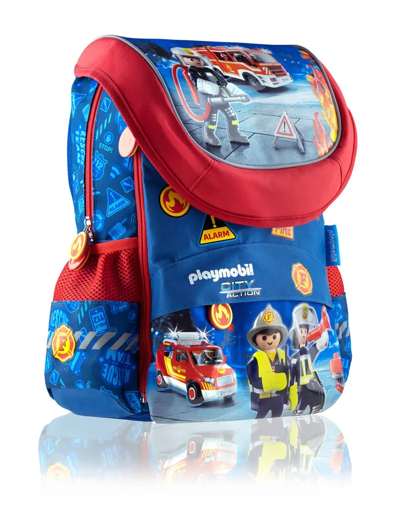 Fornitura Zaino Scuola PLAYMOBIL City Action Astra per Bambini