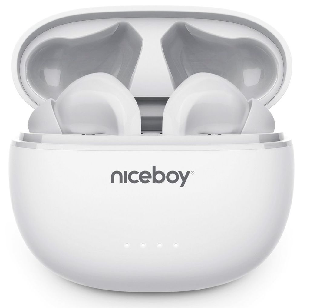 Niceboy HIVE Pins 3 ANC White Bezdrôtové sluchadlá do uší Obrázok produktu 