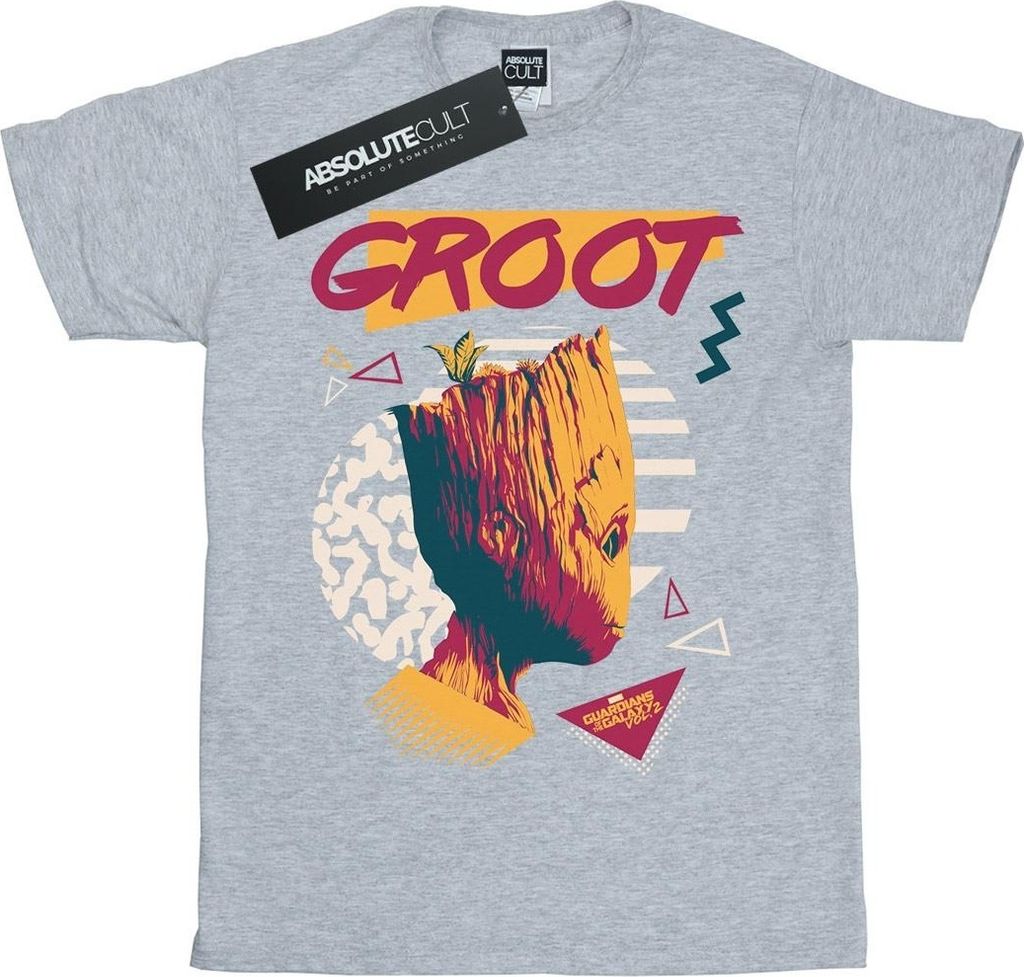 Marvel - "Guardians Of The Galaxy Vol. 2 80s" T-Shirt für Herren BI28457 (S) (Grau)