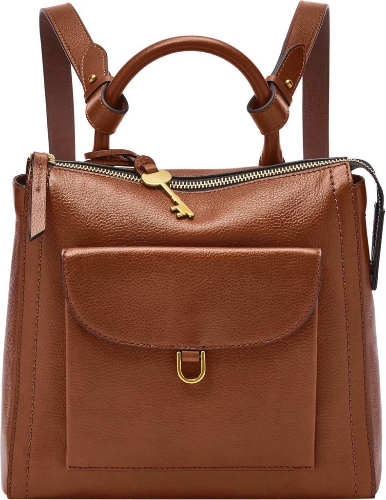 FOSSIL Rucksack Umhängetasche Parker Backpack Mini Brown braun