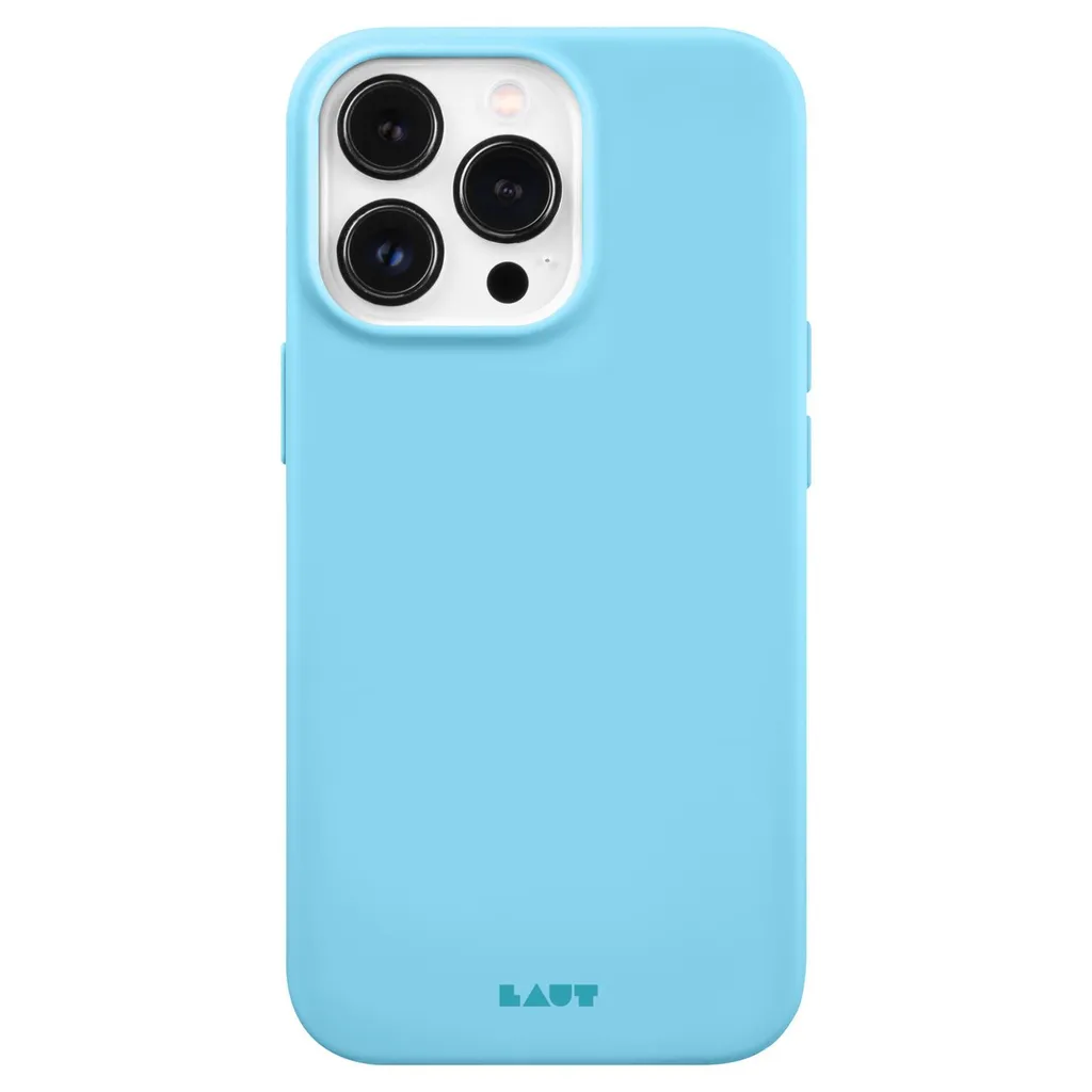 Cover iPhone 14 Pro LAUT Huex Blu Pastello | Stile e Protezione Soft