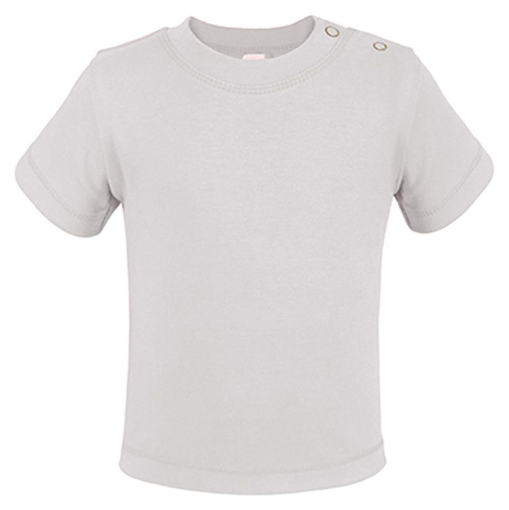 Link Kids Wear - T-Shirt für Baby, Polyester, kurzärmlig LT4688 (68) (Weiß)