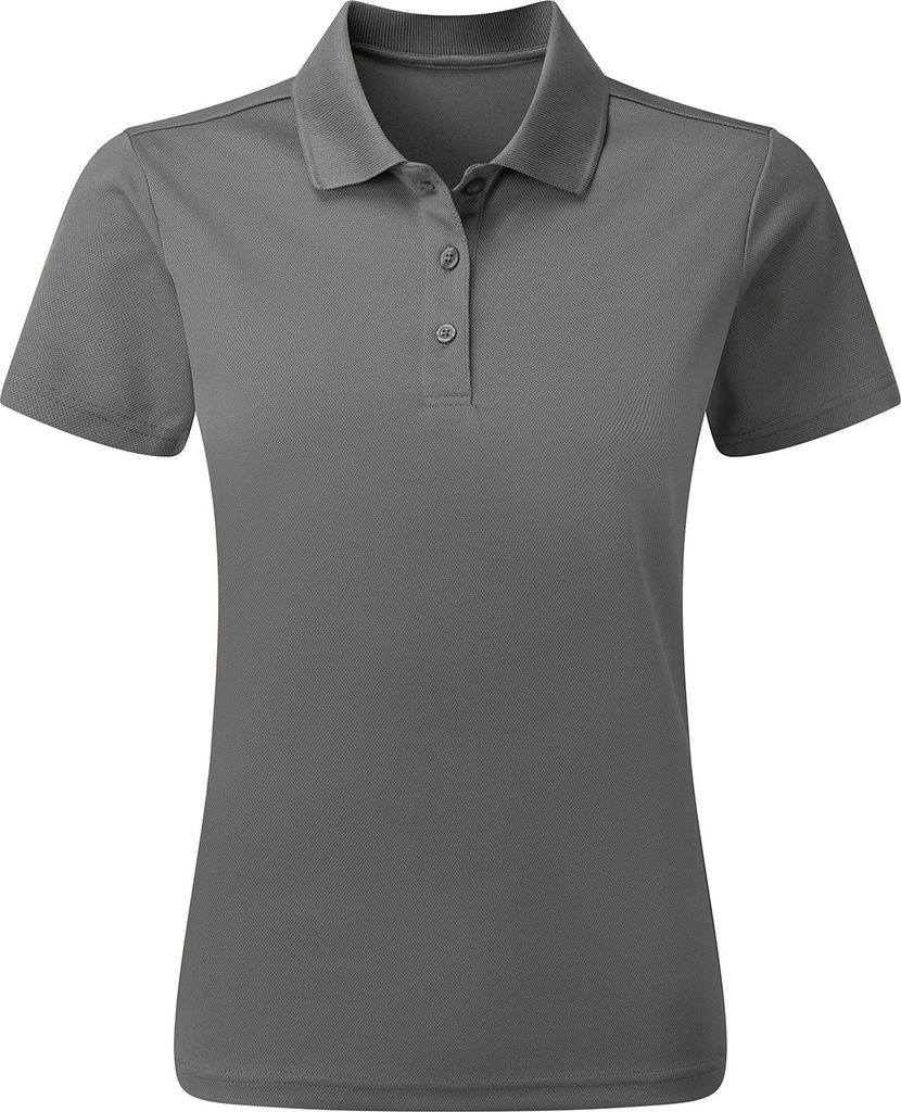 Premier - Poloshirt für Damen RW8361 (L) (Dunkelgrau)