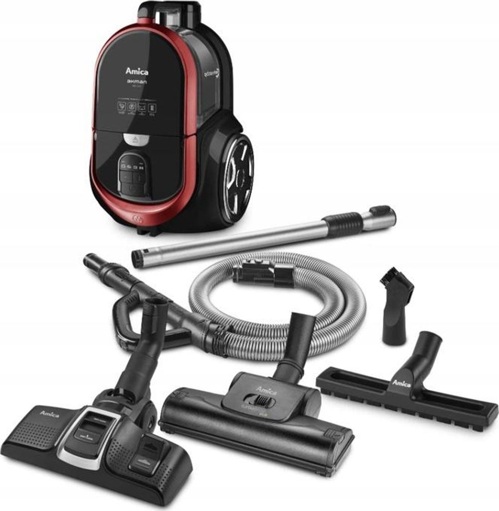 Beutelloser Staubsauger Vm4012 Amica, Turbobürste, Hepa13, Leistungseinstellung