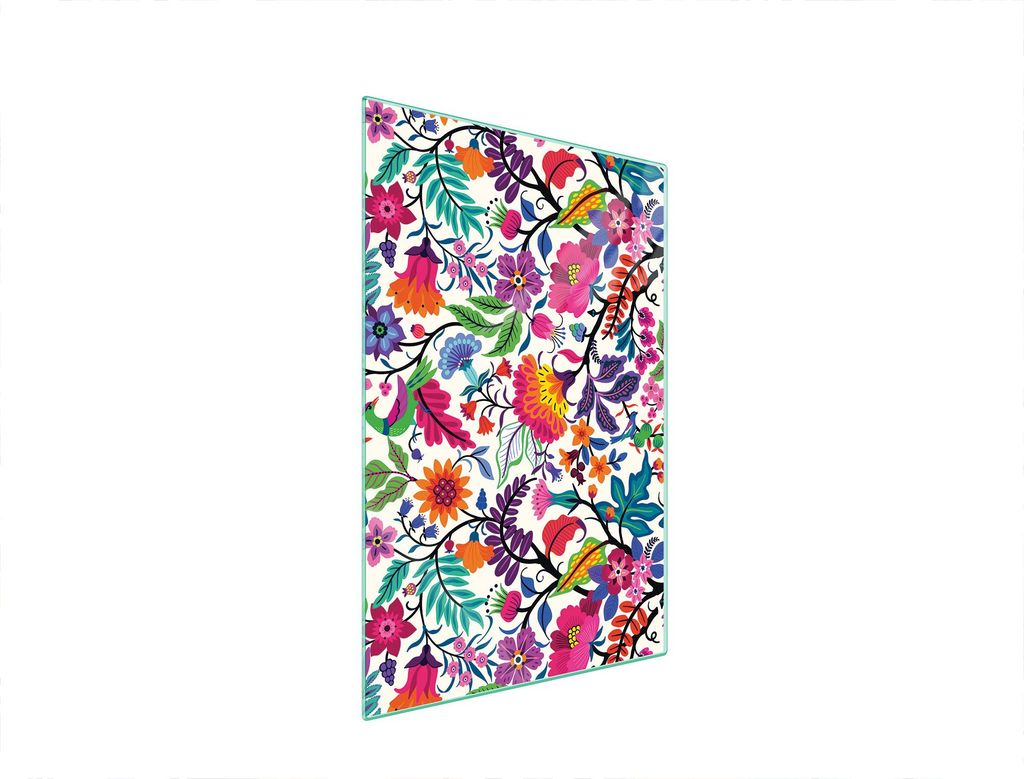 Glasschneidebrett 35x52 Blumen