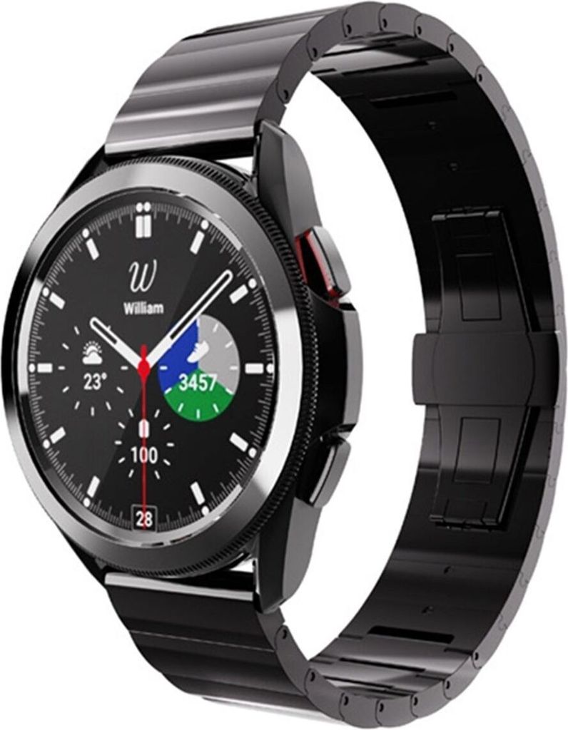 Für Samsung Galaxy Watch FE 6 5 4 Normal Pro u. Classic alle Größen Metall Armband