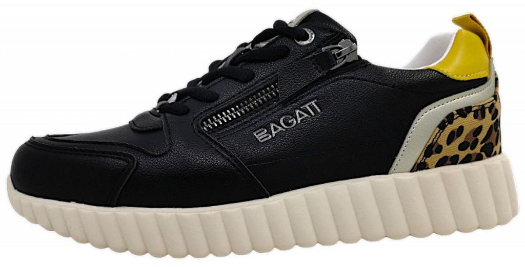 Bagatt Ado Schnürer Schwarz in Gr. 40