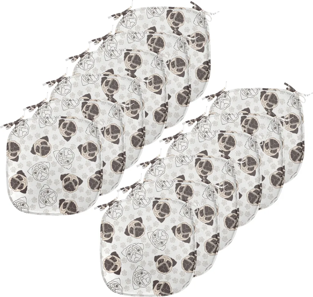 Offerta Set 12 Cuscini ABAKUHAUS 40x40 Impermeabili Carlini Beige